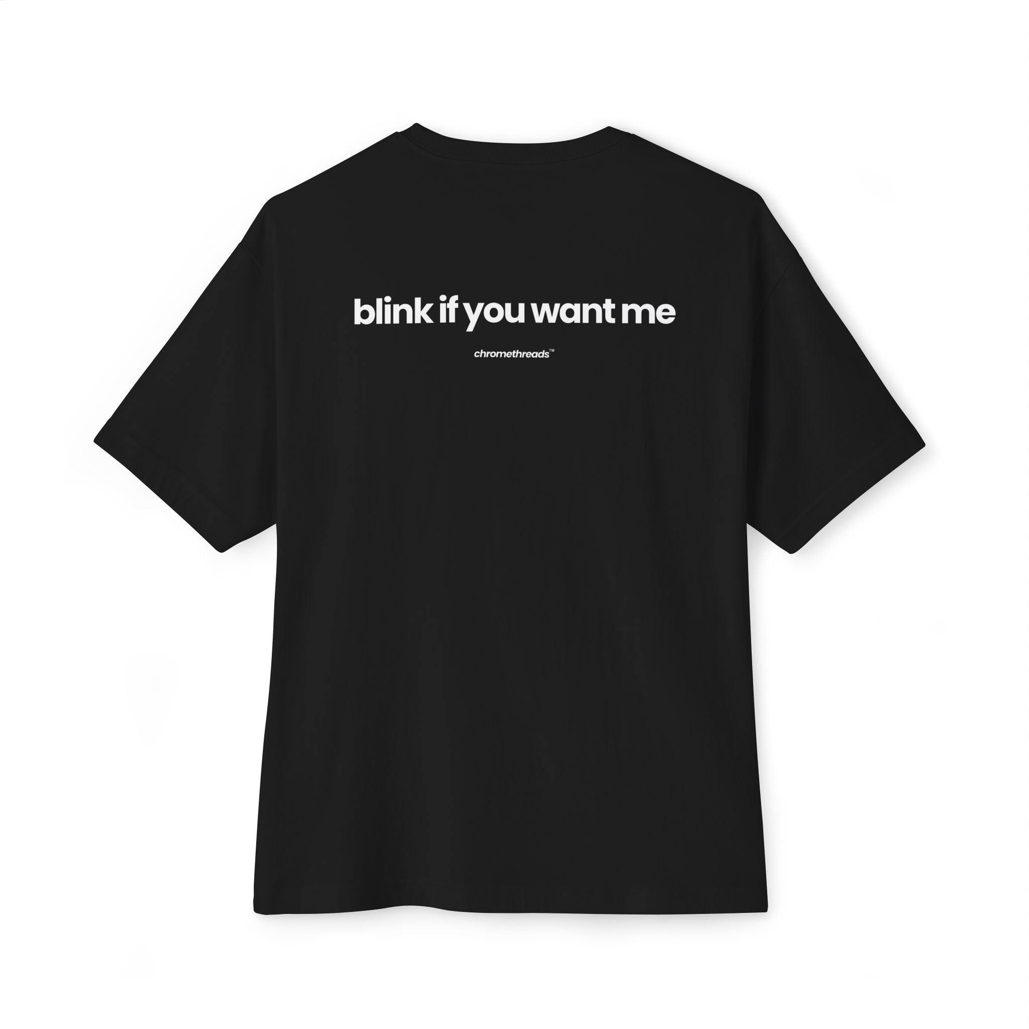 blink if you want me
